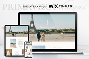 Wix Photography Website Template, a Wix Template by Primavera Studio Design (Thumbnail 3 of 8)