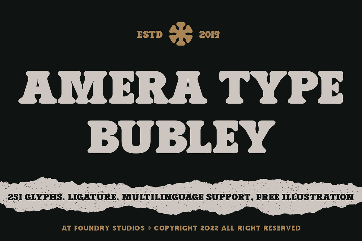 Bubley, a Slab Serif Font by Amera Type (Photo 1 of 10)