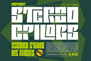 Thezila - Bold Display Typeface, a Sans Serif Font by Say Studio (Thumbnail 2 of 12)