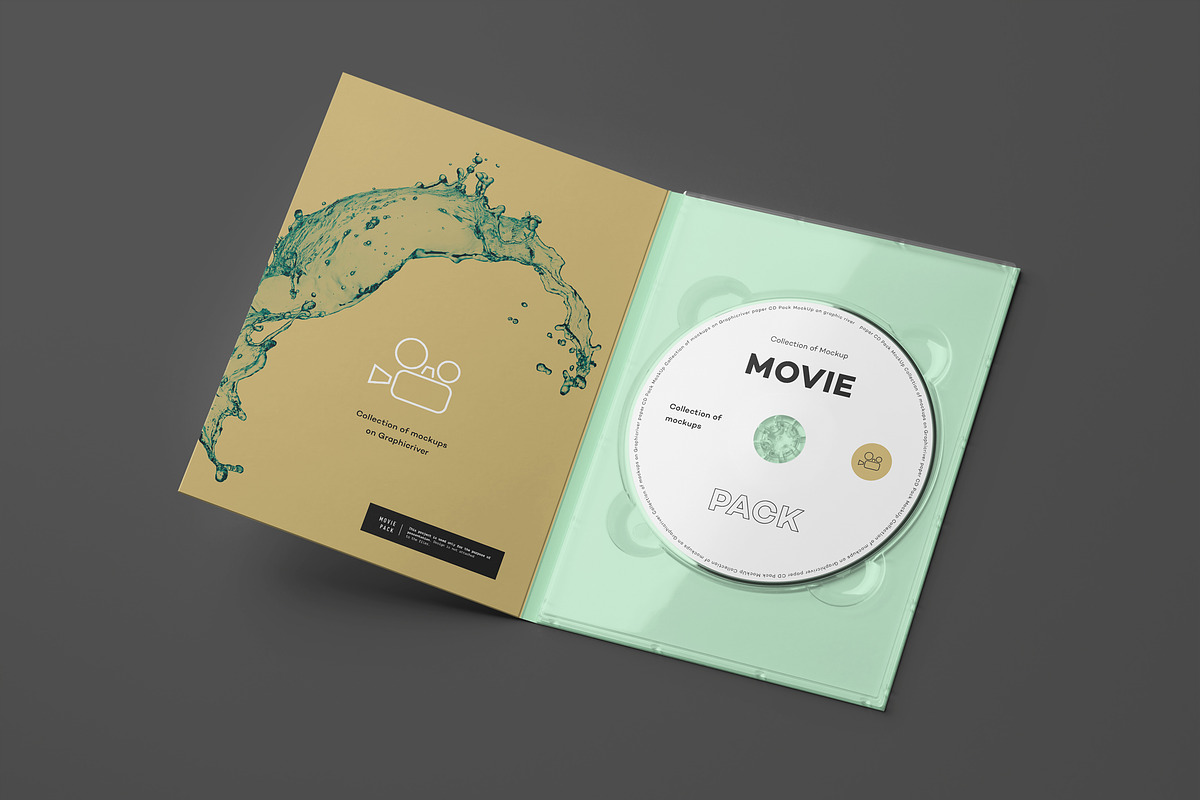 Movie Pack Mockup 1, a Packaging Mockup by Yogurt86 (Photo 10 of 16)