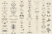 Bundle of vector vintage flourishes, an Object Graphic by FleurArt (Thumbnail 3 of 19)