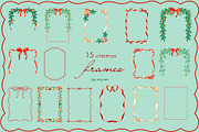 Whimsical Christmas Botanicals, a Seasonal Illustration by SunnJaneArt (Thumbnail 10 of 13)