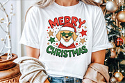 Merry Christmas Santa Dog PNG, an Illustration by Sublimation Artist (Thumbnail 2 of 9)