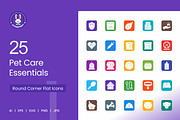 Pet Care Essentials Round Corner, an Icon by IconBunny (Thumbnail 1 of 2)