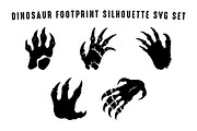 Dinosaur Footprint SVG Vector Bundle, an Animal Illustration by Gfx Expert Team (Thumbnail 2 of 3)