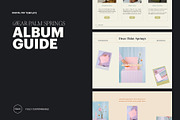 Retro | Album Guide PDF, a Templates & Theme by Studio Leelou (Thumbnail 1 of 10)