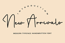 New Arrivals