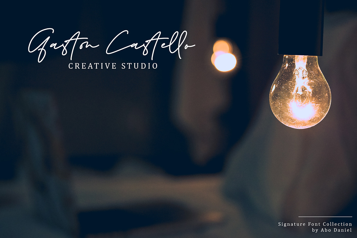 La Storia, a Script Font by Abo Daniel Studio (Photo 9 of 16)