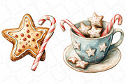 Cute Sweet Christmas Clipart PNG, an Illustration by DreamPrint404 (Thumbnail 4 of 5)