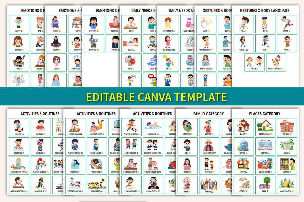 Non Verbal Communication Visual Cards preview 5