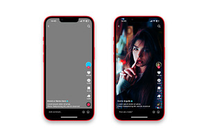 TikTok Mockup Template 2024