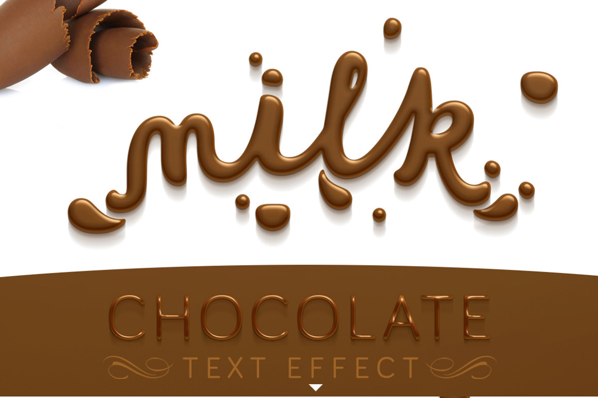 Chocolate Text Effect