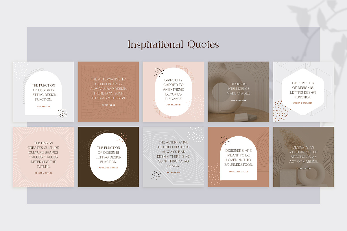 Instagram Template Bundle in CANVA, a Social Media Template by RWstudio (Photo 2 of 8)