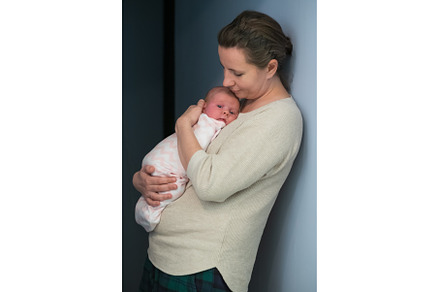 Caring young mother hold lean to, a Person Photo by Koldunova