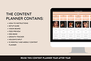 Google Sheets Content Planner, a Marketing Template by SunshineStudioBoutique (Thumbnail 2 of 9)