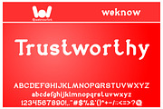 Sincere Heart font, a Font by weknow (Thumbnail 4 of 5)