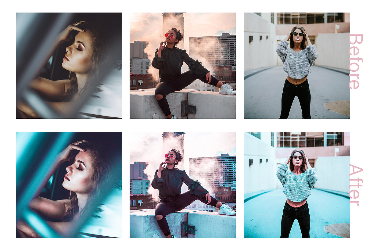 Teal Instagram Blogger Presets, a Preset Add-On by Design Aesthetic (Photo 3 of 6)