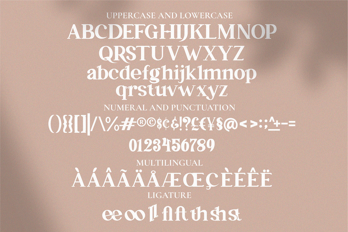 Thellor, a Serif Font by blunesia (Photo 5 of 8)