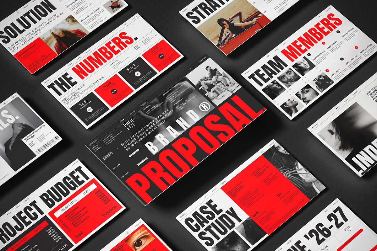 Brand Proposal Presentation Template, a Presentation Template by ArtisanaAura (Photo 8 of 12)