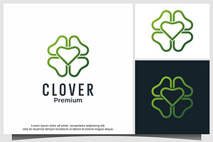 Clover leaf Green Logo