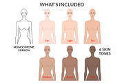 Colored Fashion Figures, a Person Illustration by Art by Lin (Thumbnail 2 of 5)