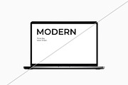 Laptop Screen Mockup PSD Template, a Mac Mockup by graphypix (Thumbnail 4 of 4)