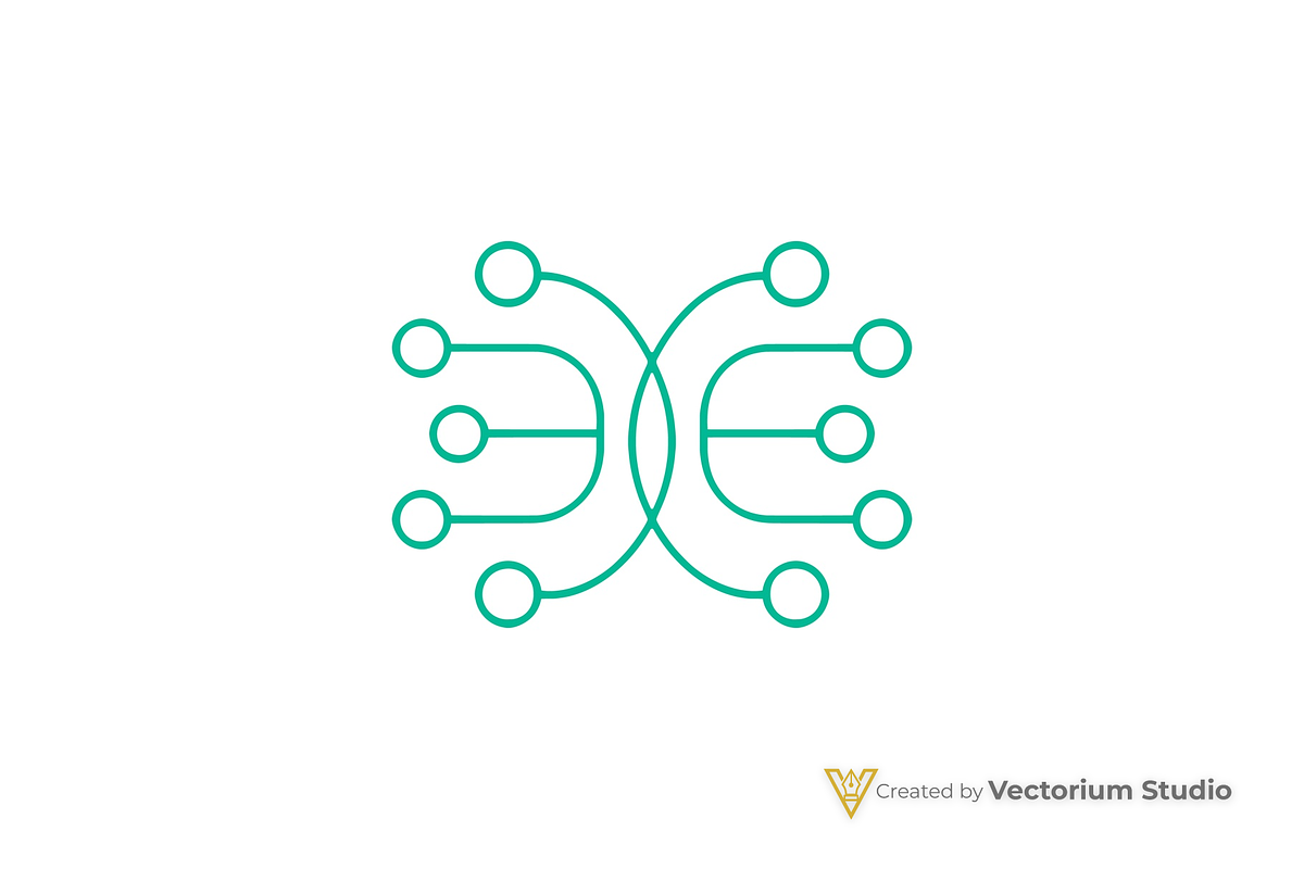 Network Nodes Abstract Logo, a Branding & Logo Template by Vectorium Studio (Photo 11 of 15)