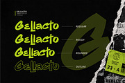Gellacto | Urban Display Typeface, a Sans Serif Font by Maenjari Std (Thumbnail 4 of 10)