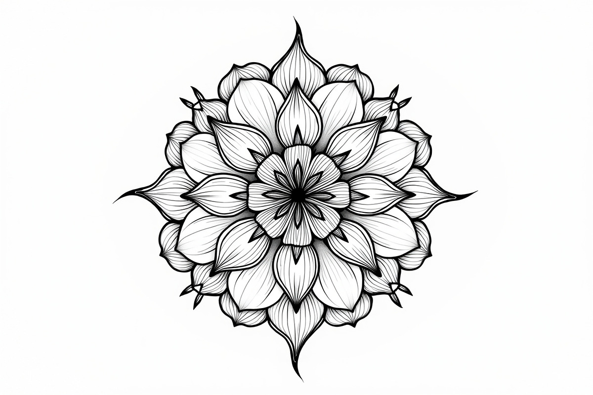 Adult Mandala Coloring Book Bundle, an Illustration by Designer_Momina (Photo 7 of 11)