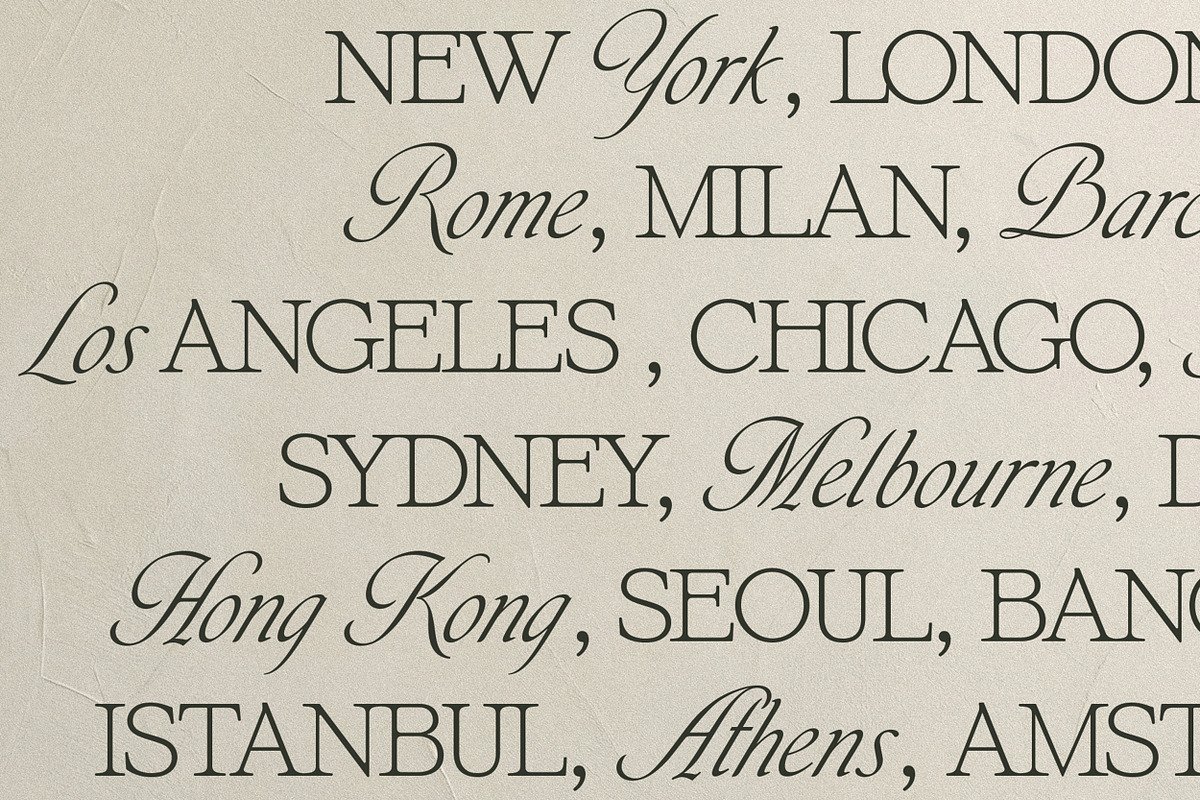 Aurora Muse - Modern Duo, a Script Font by Davide Bassu (Photo 19 of 22)
