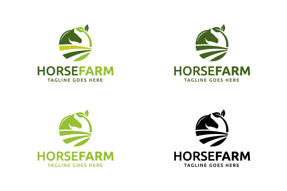 Horse Farm Logo Template, a Branding & Logo Template by emotions76 (Photo 3 of 3)