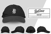 Dad Hat Mockups, a Hat Mockup by Pixel Sauce™ (Thumbnail 1 of 5)