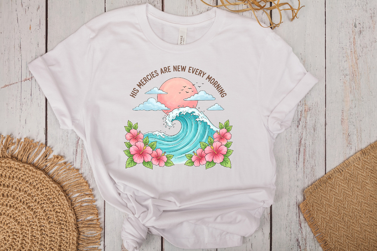 Christian Cute Summer Sublimation, a Work Illustration by CraftArtStudio (Photo 3 of 5)