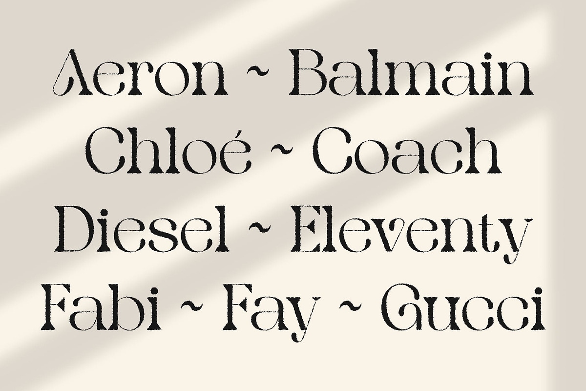 Qianzy Rough, a Serif Font by Craft Supply Co. (Photo 2 of 8)