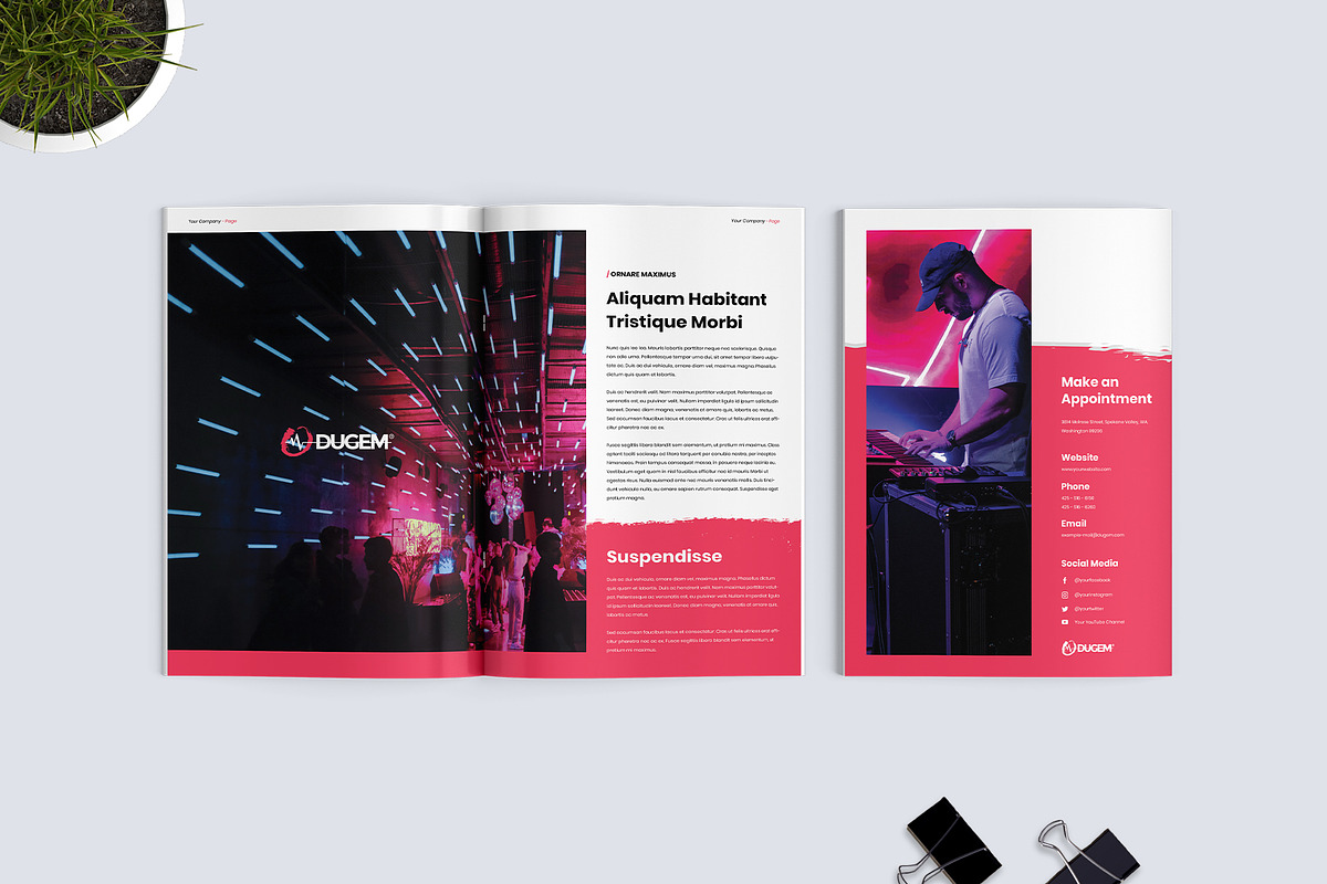 Portfolio Brochure - Dugem 2, a Brochure Template by Themes Awesome (Photo 2 of 6)