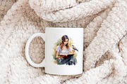 15 Watercolor Bookworms Clipart, an Illustration by Moon Studio (Thumbnail 10 of 11)