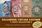 Halloween Tombstone Cartoon Vintage, an Illustration by vectstudio (Thumbnail 1 of 5)