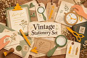 Planner & Stationery Clipart, an Education Illustration by Anna Studio (Thumbnail 6 of 11)