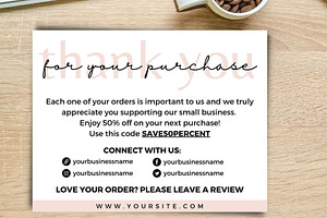 Business Thank You Card Canva 7