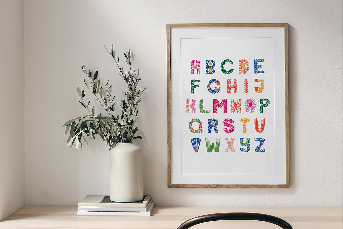 Matisse, Display Font in 2 colors, a Handwritten Font by DearLetters (Photo 6 of 15)