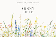 Waterolor Floral Borders Bundle, a Decorative Illustration by Lana Elanor (Thumbnail 71 of 97)