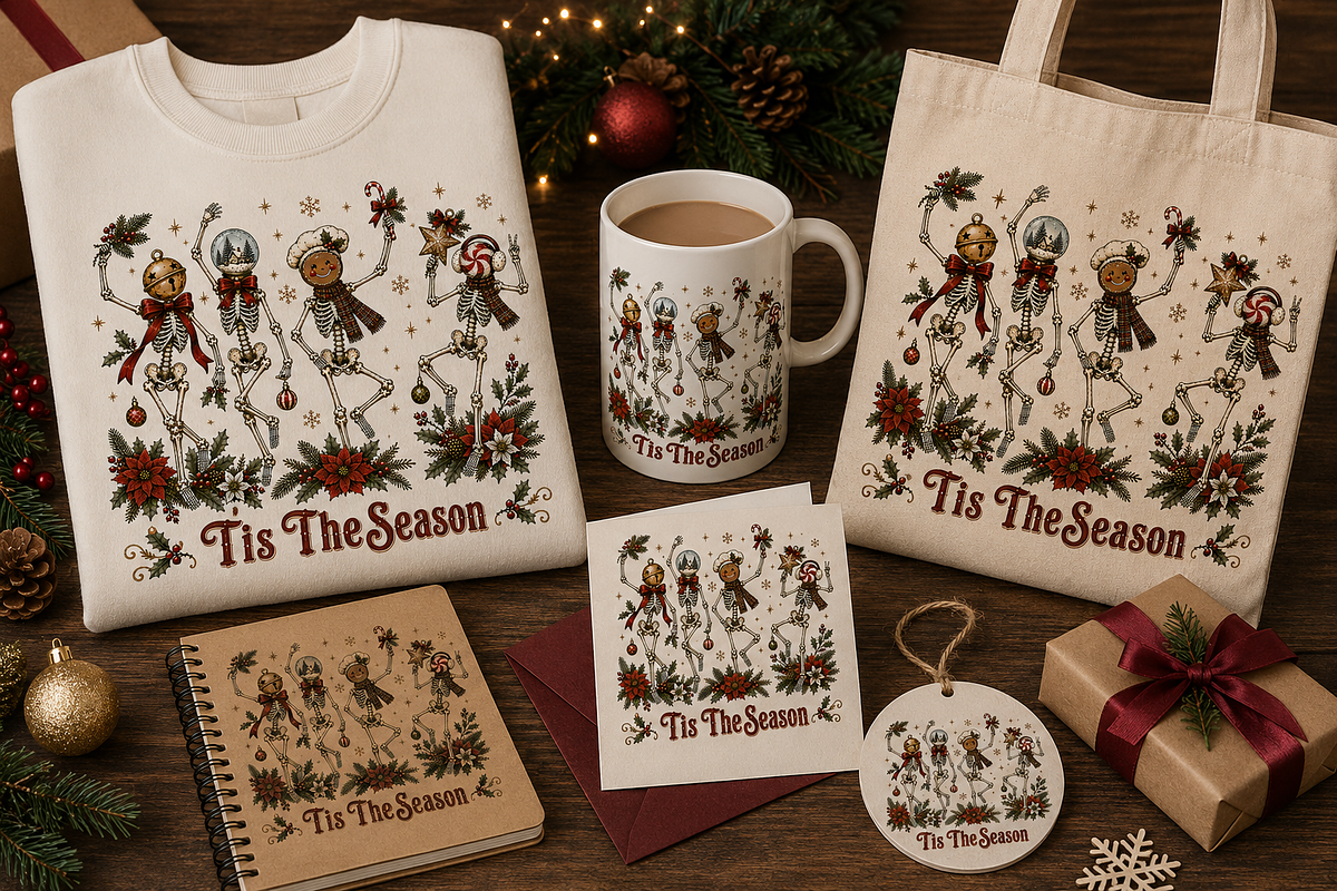 Gothic Christmas Halloween Bundle, an Object Graphic by Daisy Design (Photo 5 of 16)