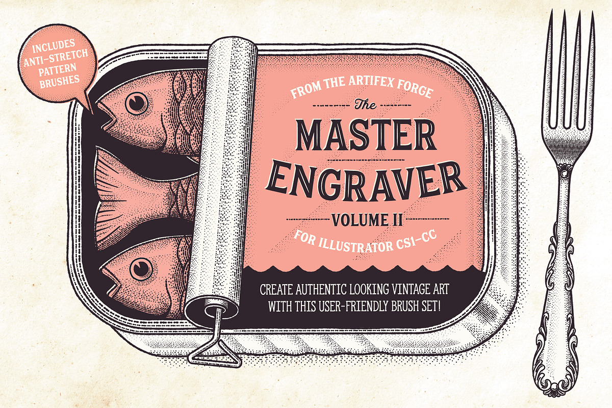 The Master Engraver - Brushes, a Brush Add-On by The Artifex Forge (Photo 1 of 13)