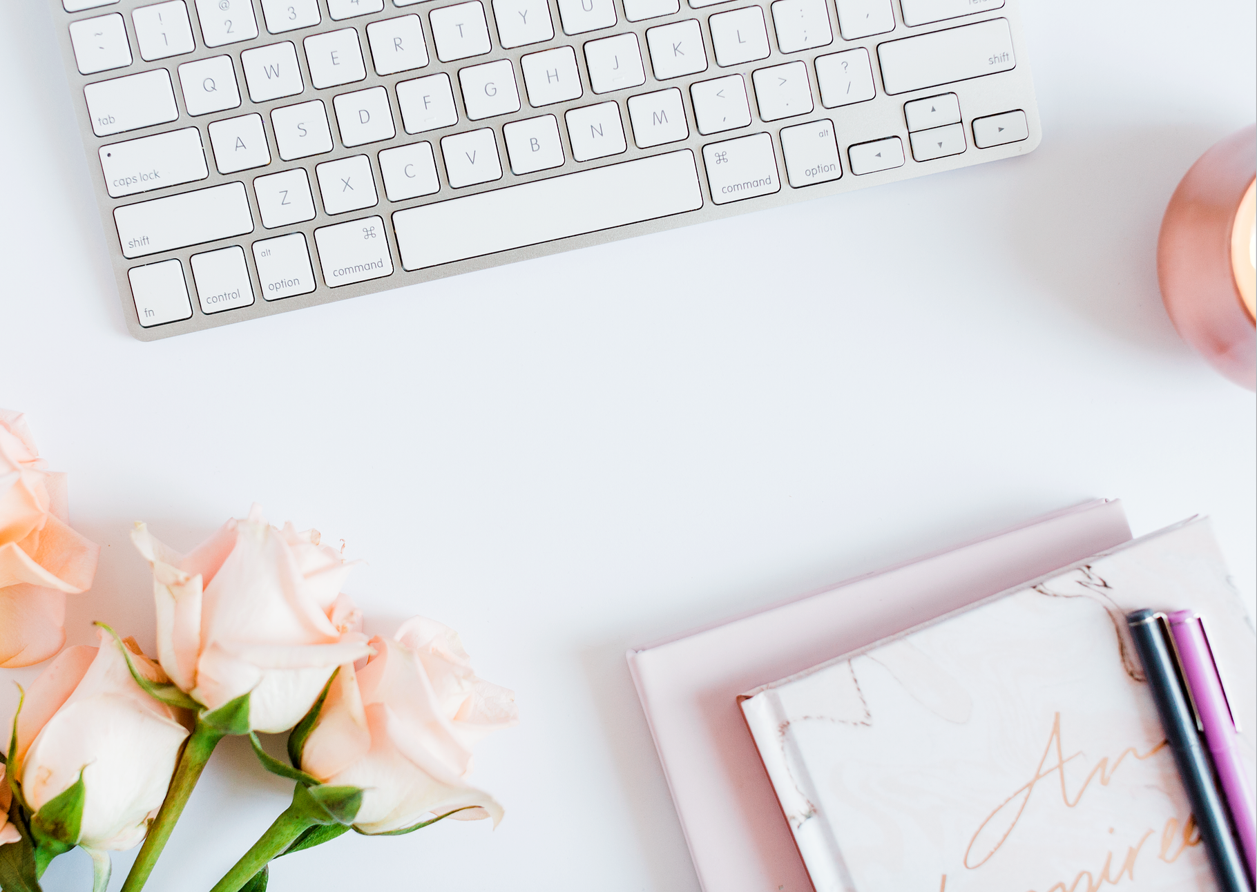 Feminine Girly Desk Stock Photo, an Arts & Entertainment Photo by T&V Design Co.