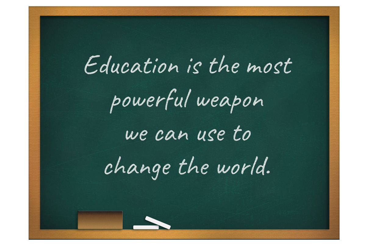 Inspiration Life Quotes on Handboard, a School & Education Photo by ppattyma (Photo 1 of 17)