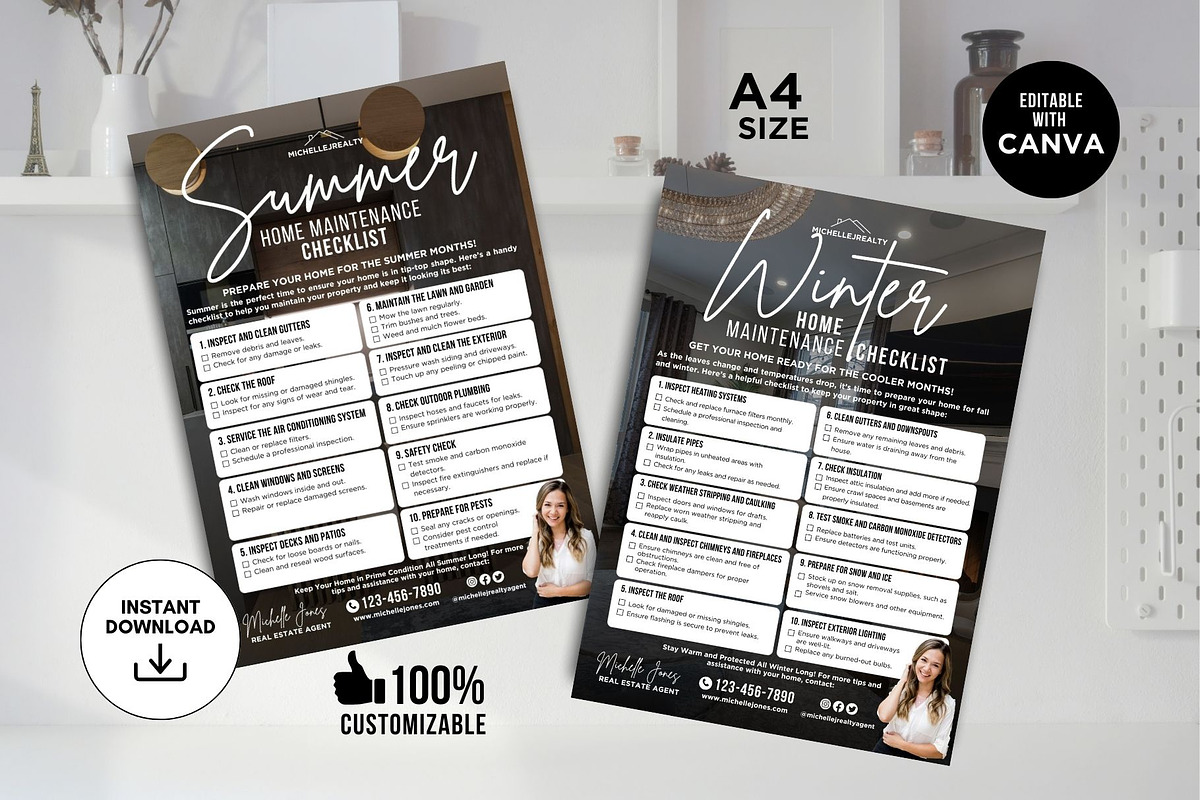 Quarterly Home Maintenance Checklist preview 3
