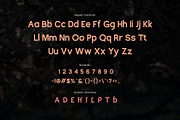 Tangeren Unique Bold Sans Serif Font, a Sans Serif Font by Vadovastd (Thumbnail 2 of 7)