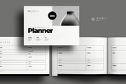 Weekly Planner Landscape Template, a Brochure Template by PrintIdea (Thumbnail 1 of 4)