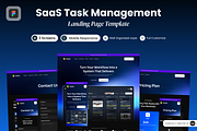 Nolito - SaaS Task Management, a Landing Page Template by SLAB! Design (Thumbnail 1 of 5)