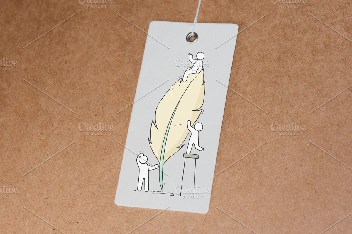 Cartoon stationery with People, an Education Illustration by Sapunkele (Photo 5 of 5)